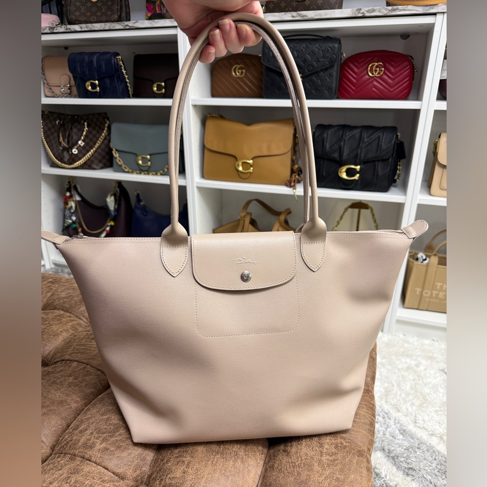 Longchamp le pliage coated canvas